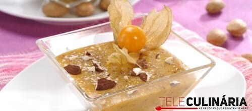 Doce de amêndoa e ovos