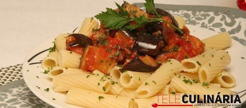 Pasta com beringelas