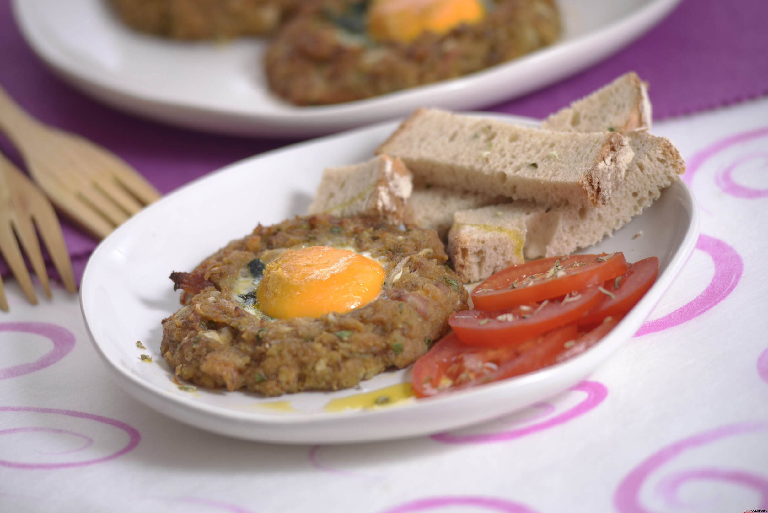 Alheira no forno à moda da Isabel