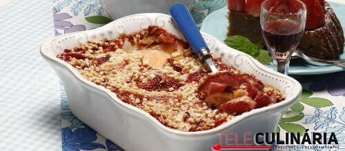 Gratinado de morangos