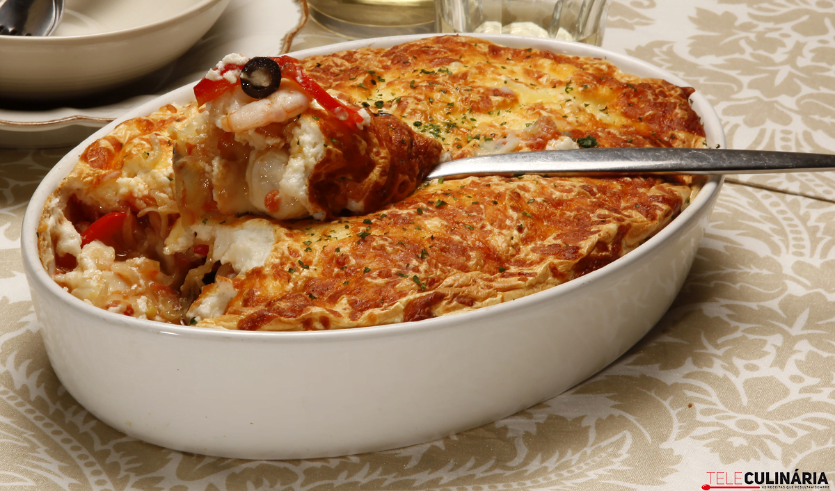 Duo de pescada e camarão