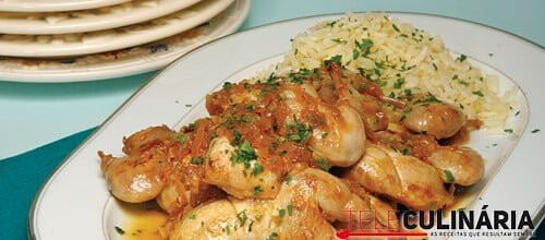 Codornizes à sevilhana