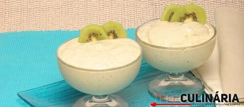 Gelado de kiwi