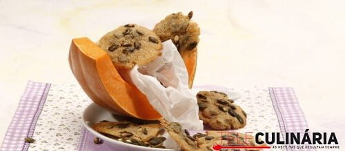 Bolachinhas de pevides de abóbora