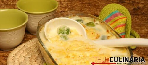 Couves-de-bruxelas gratinadas