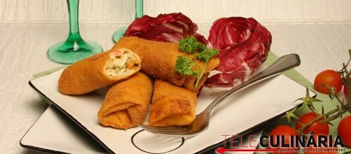 Crepes fritos de marisco