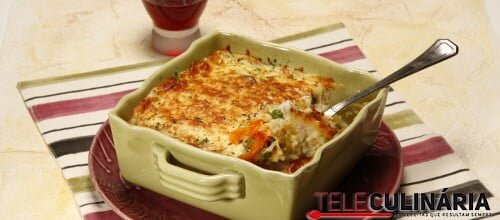 Legumes gratinados