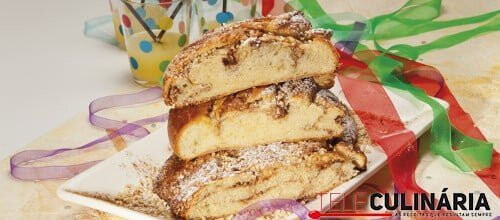 Trança de amêndoa com canela