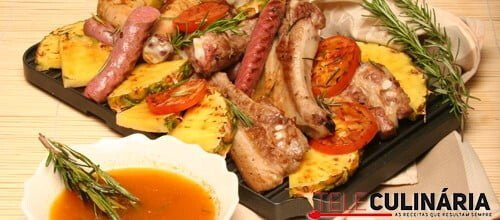 Grelhada mista de carne