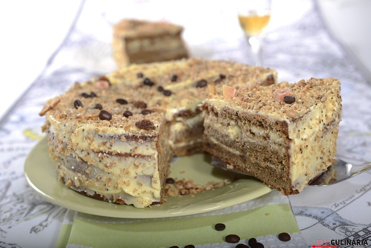 Bolo de café com creme (robot de cozinha)