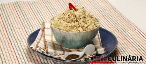 Cuscuz com cominhos