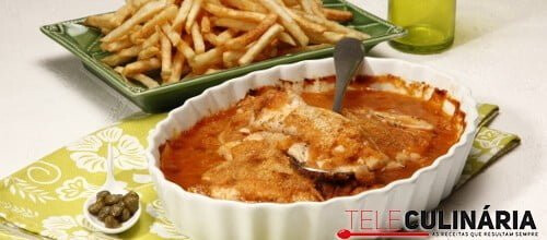 Escalopes de frango à Diabo Vitoriano