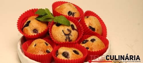 Minimuffins de mirtilos
