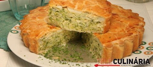 Empada de couve-lombarda