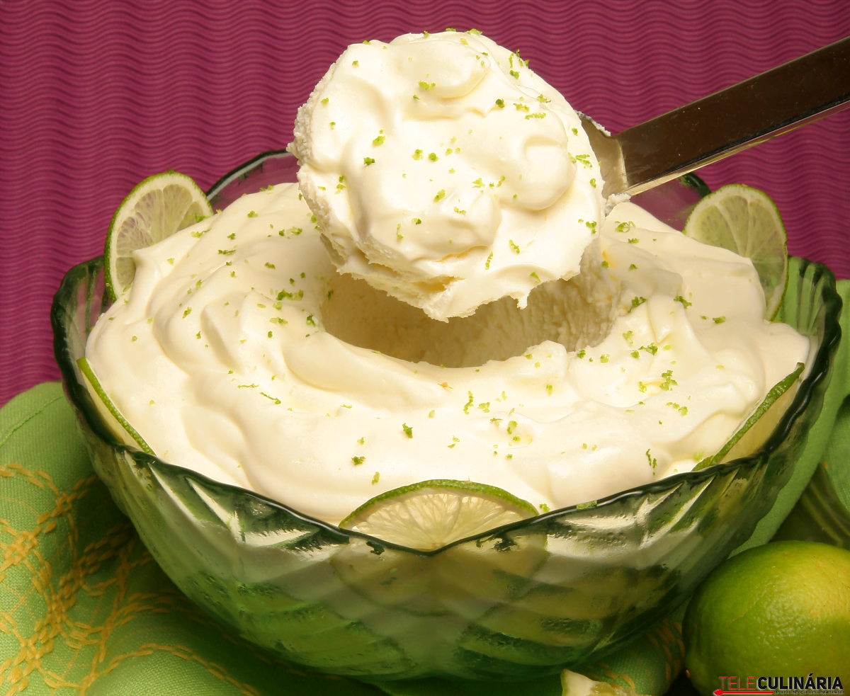 Receita de Mousse de lima