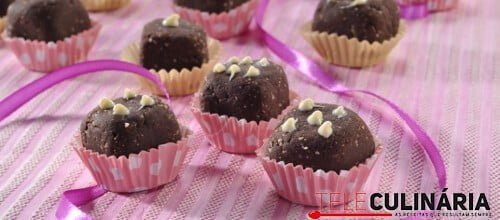 Bombons rápidos de chocolate