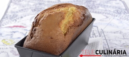 Bolo de gengibre e limão