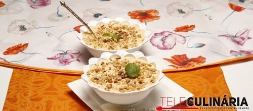 Baba de camelo com noz