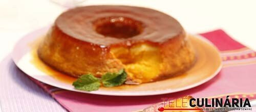 Pudim de ovos com abóbora