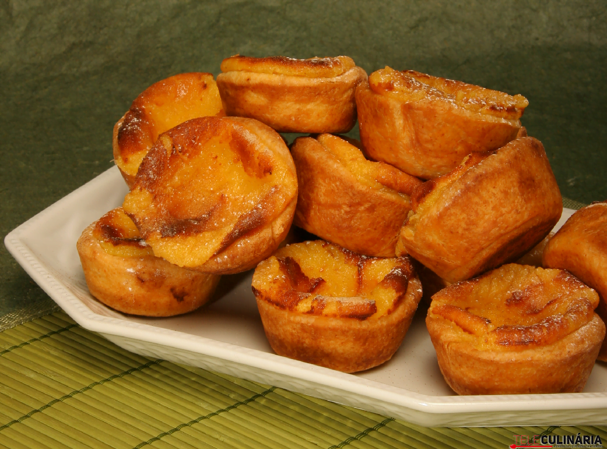 Pastéis de nata caseiros
