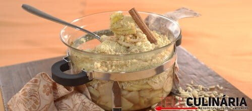 Crumble de fruta variada