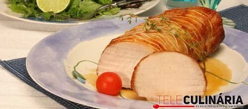 Lombo de porco assado