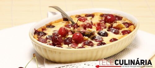 Clafoutis de cerejas