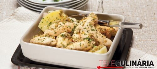 Ovas de bacalhau marinadas