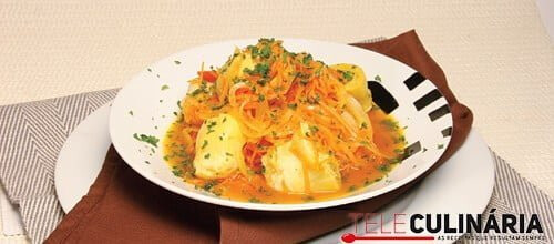 Alcachofras com caril