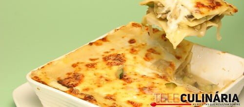 Lasanha de vegetais