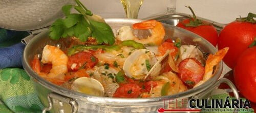 Cataplana mista de peixes