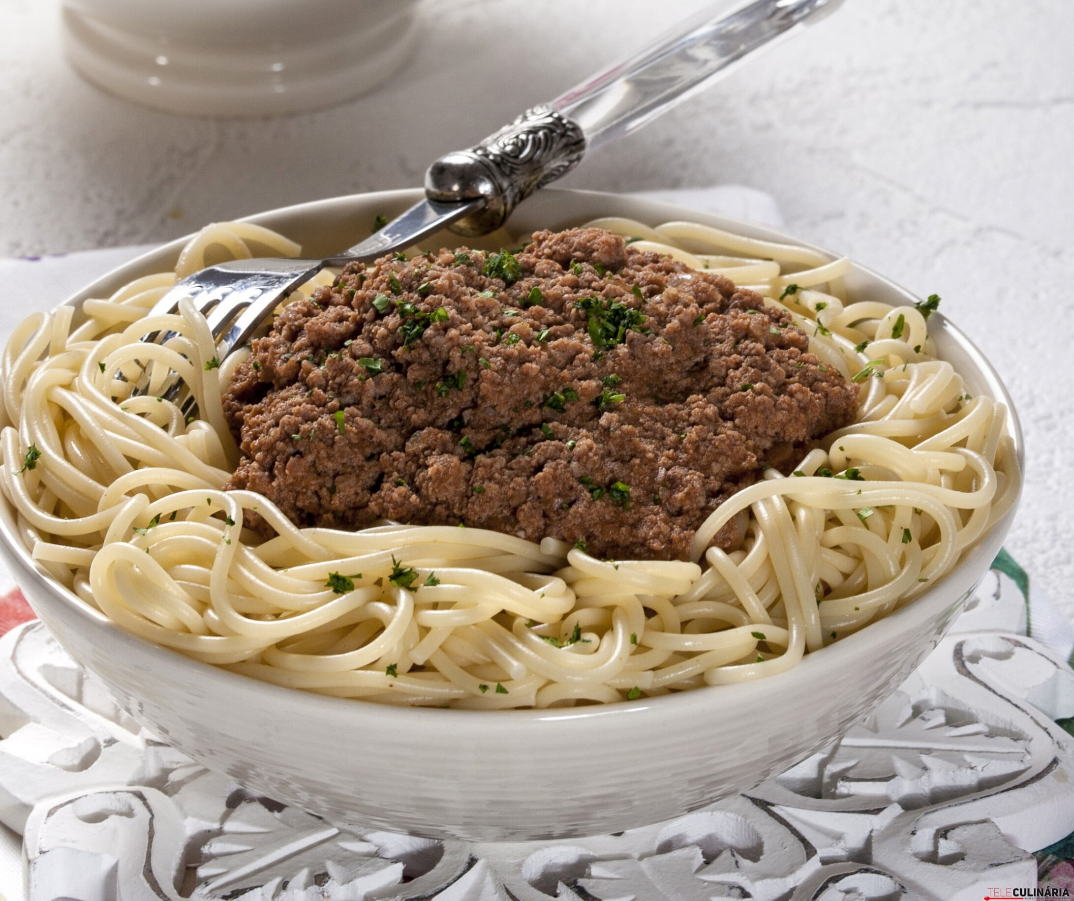 Bolonhesa mista de carne (robot de cozinha)