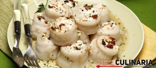 Filetes de maruca recheados