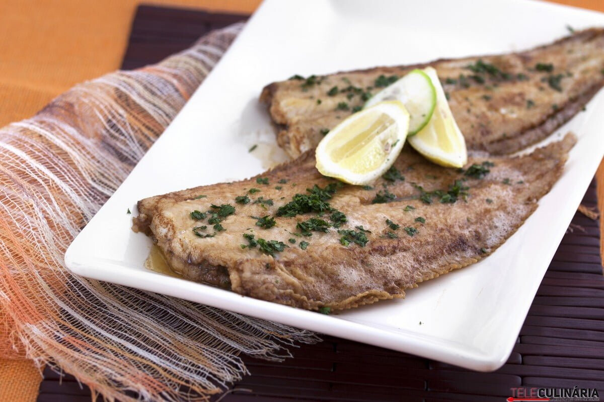 Linguado à bela moleira