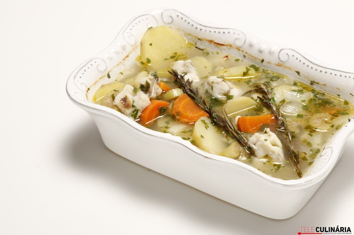 Estufado de tamboril no forno