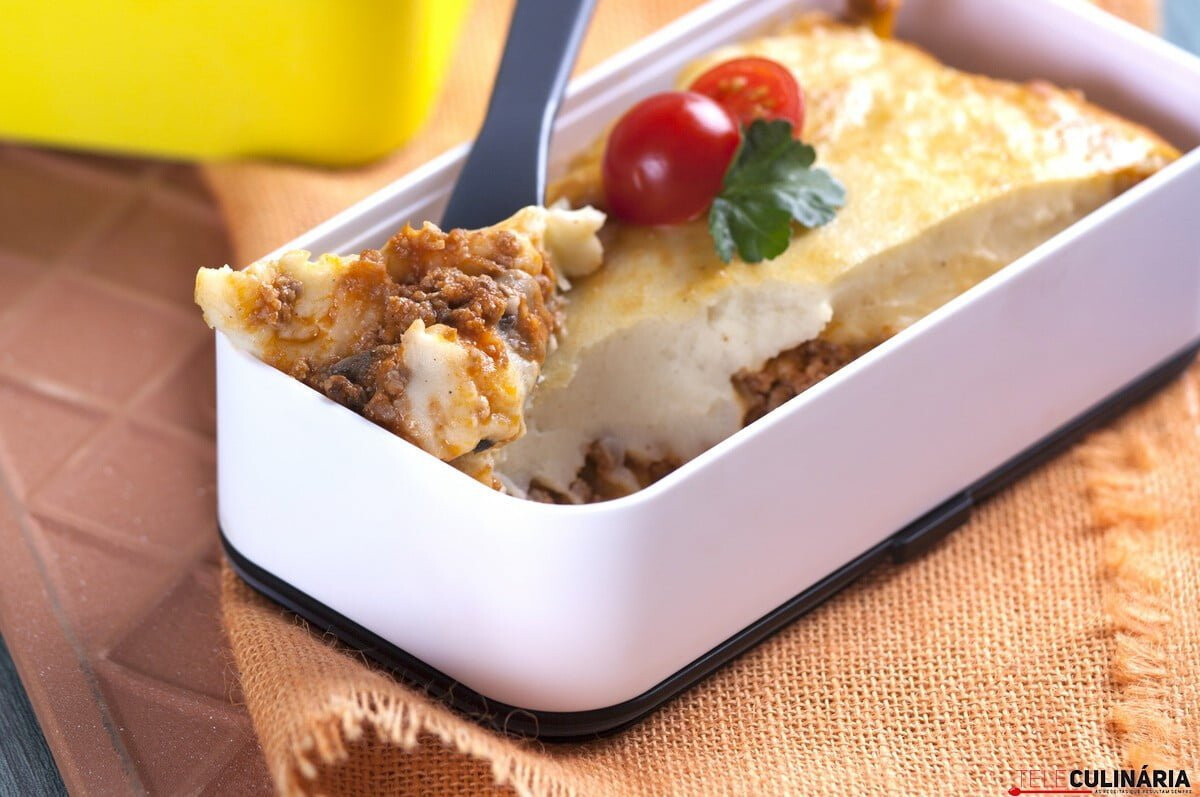 Empadão de vitela e cogumelos