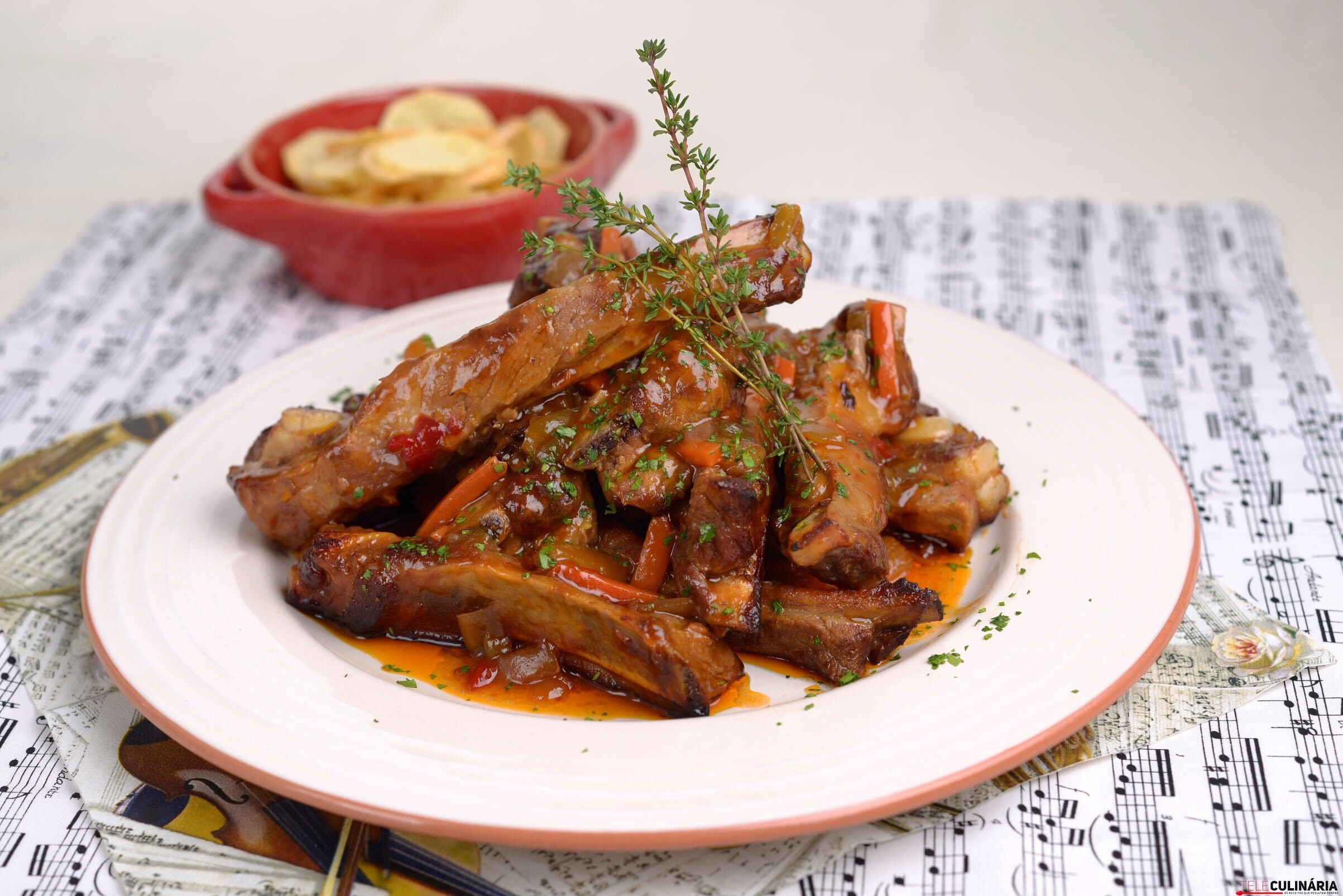 Entrecosto à americana