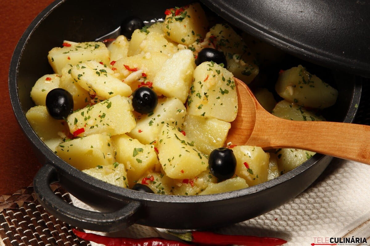 Batatas louras com malagueta
