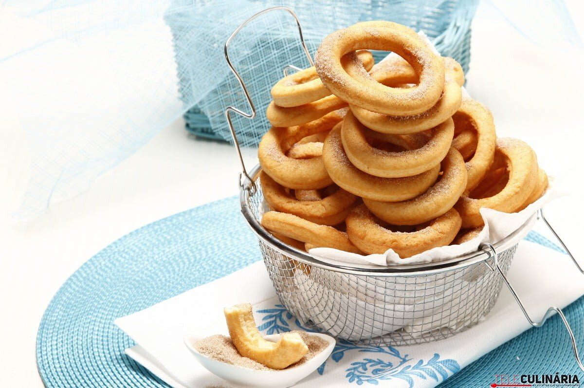 Argolas doces fritas