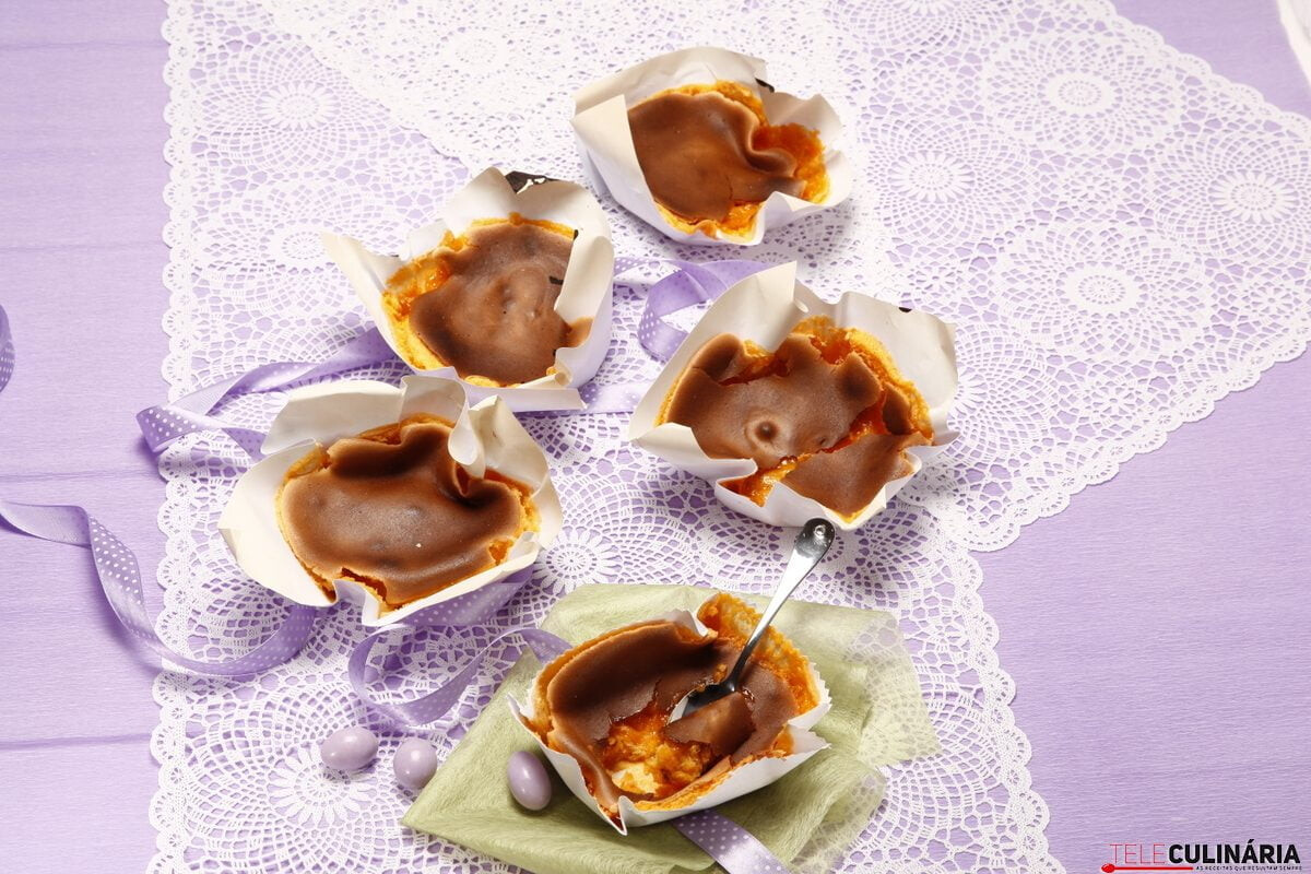 Encharcadinhos de pão-de-ló