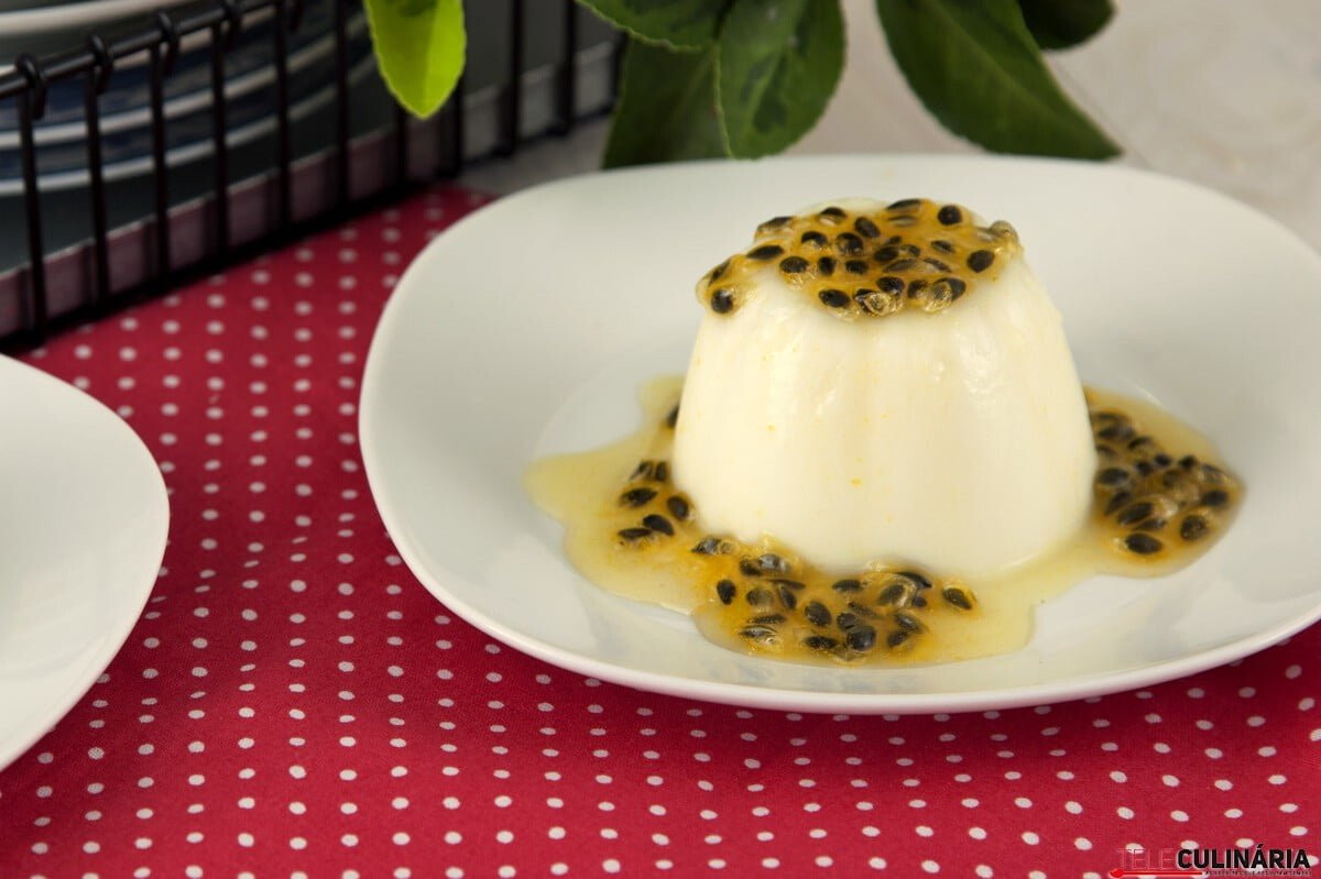 Panacottas de maracujá