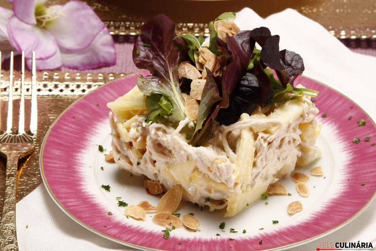 Salada de frango afrodisíaca