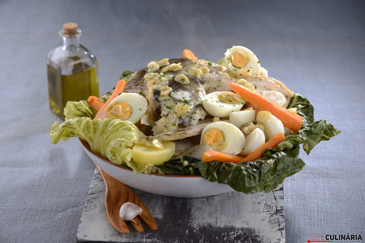 Caras de bacalhau com todos