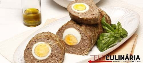 Rolo de carne picada