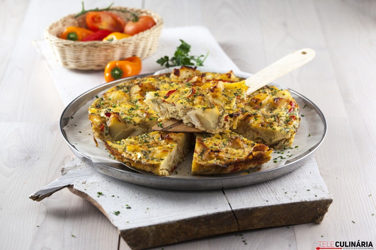 Tortilha de bacalhau