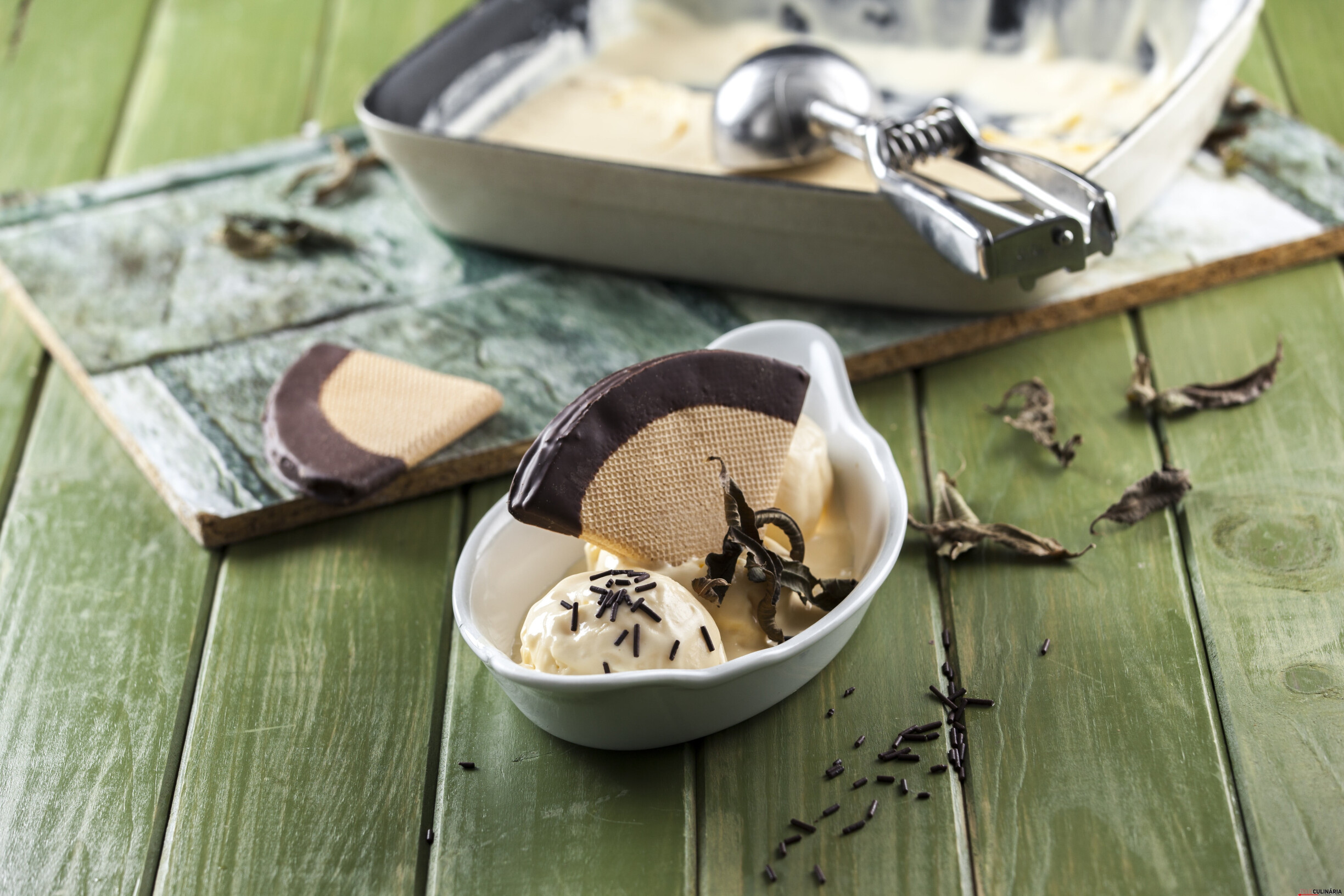 Sorvete de lúcia-lima