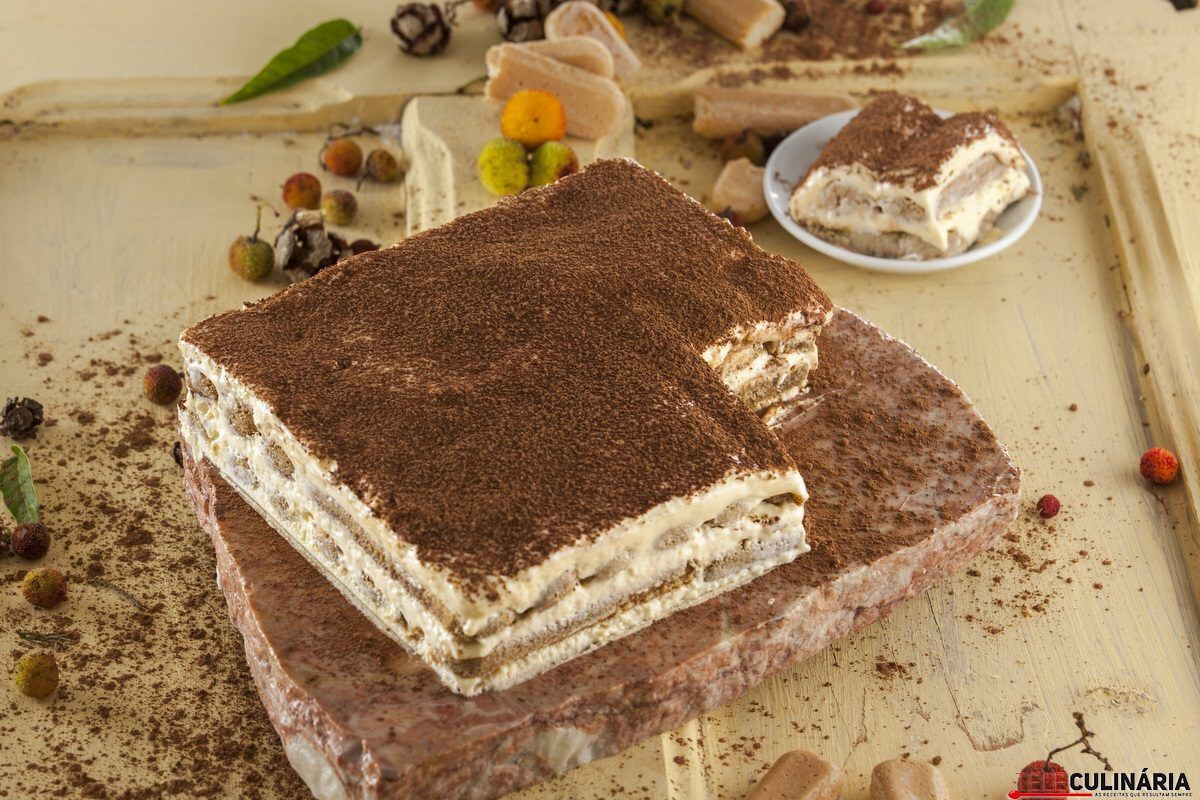 Receita de tiramisu enformado