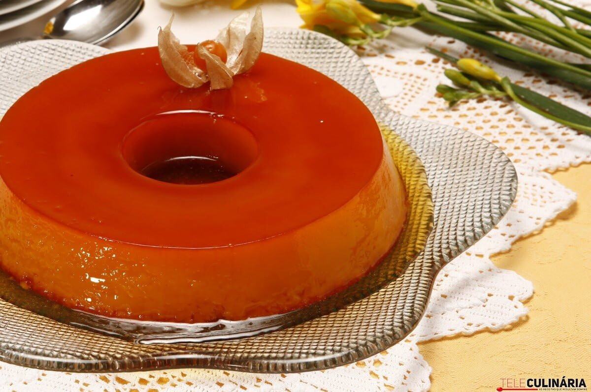 Pudim de gemas- receita clássica