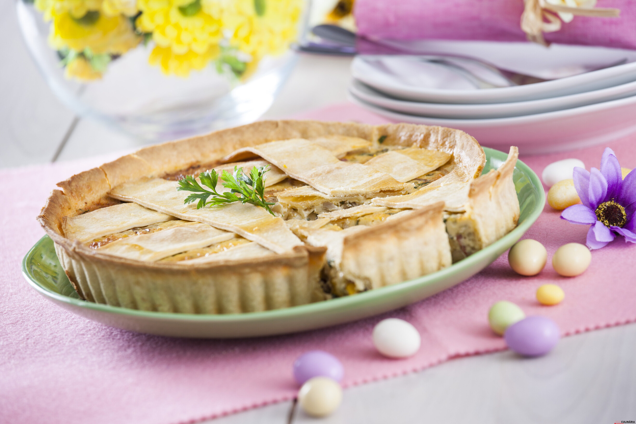 Tarte primavera (robot de cozinha)