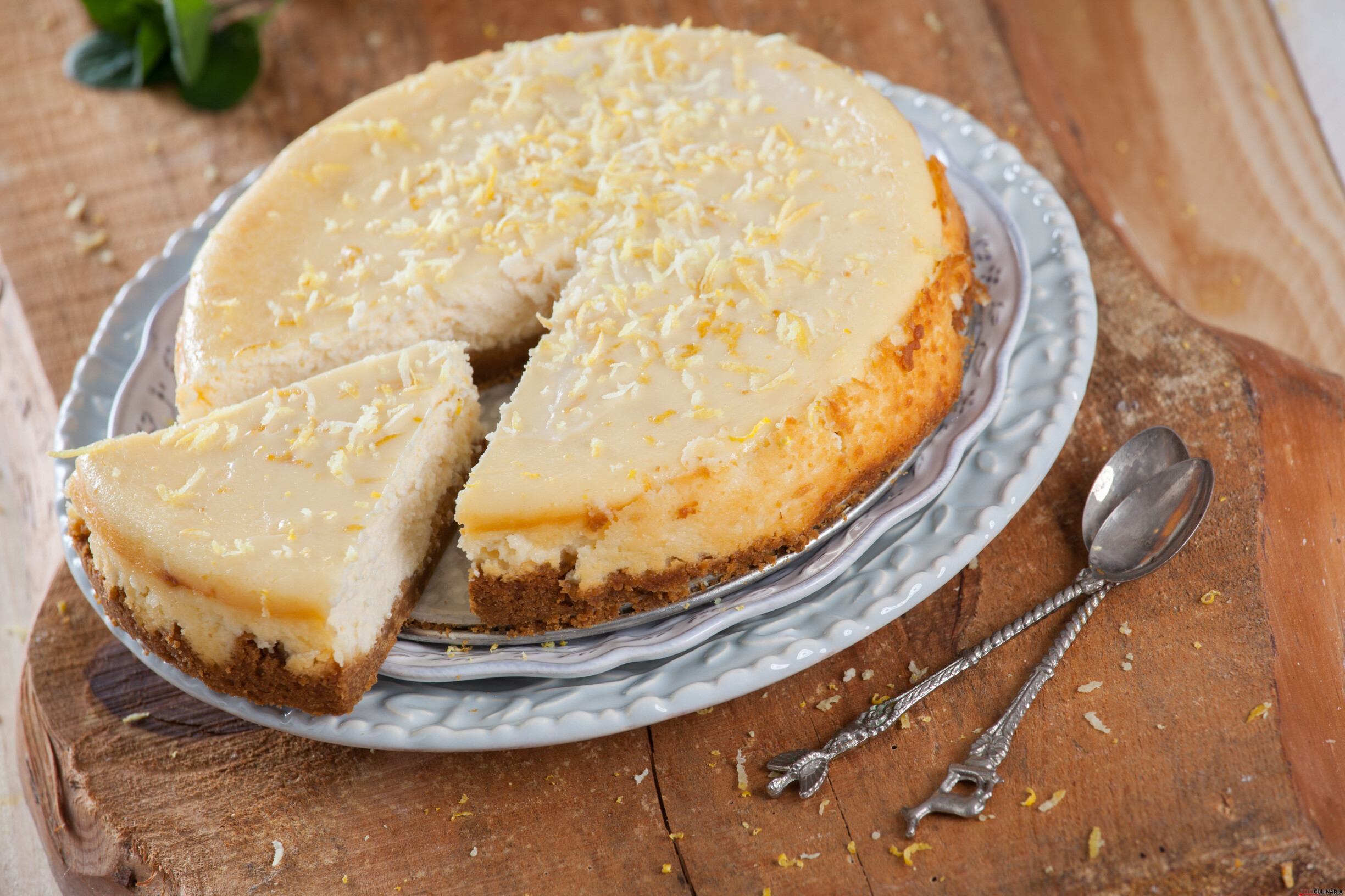 Receita de cheesecake de limão no forno